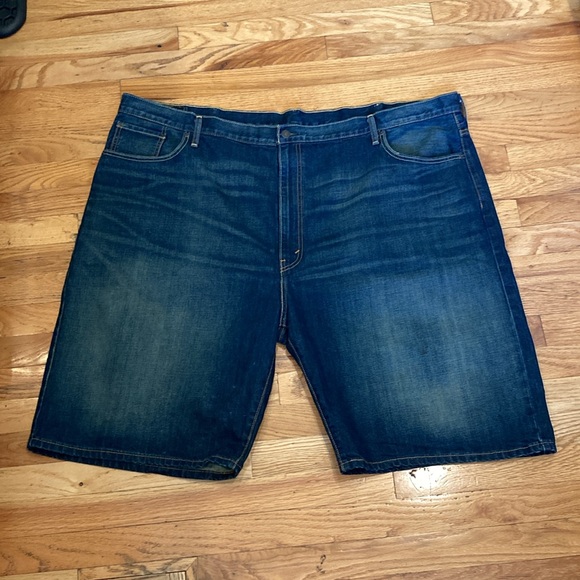 Men’s Levi 569 blue jean denim shorts size 52 - Picture 1 of 9